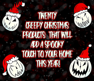Spooky christmas artwork Creepy christmas stickers Cute Ghosts in Christmas Hat Sticker Cute gothic decor